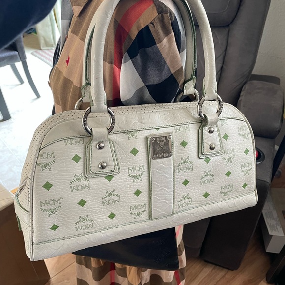 MCM Bags Authentic Mcm Shoulder Bag Satchel With Authenticity Card
